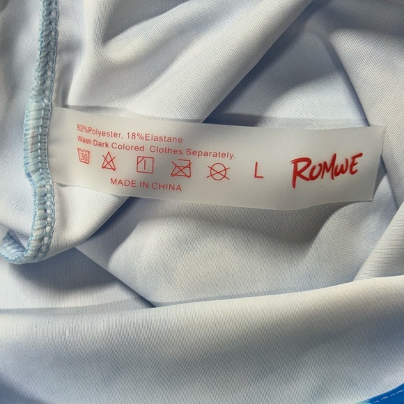 ROMWE size large swimsuit coverup skirt perfect for the beach or day by the pool - Picture 8 of 8